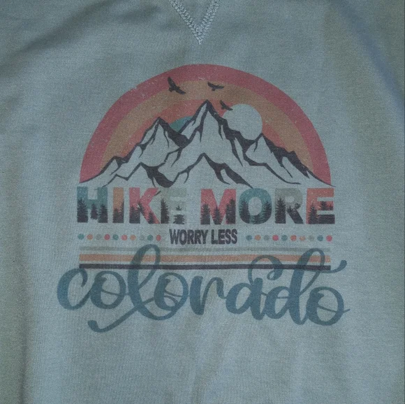 Green Colorado Sweatshirt - Picture 2 of 3